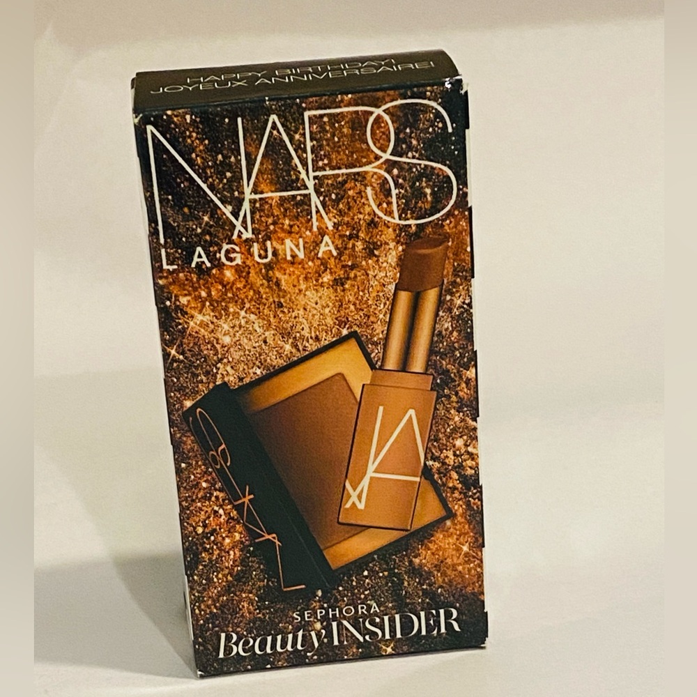 NARS Laguna Beauty insider Bronzer/Lipstick set-NEW
